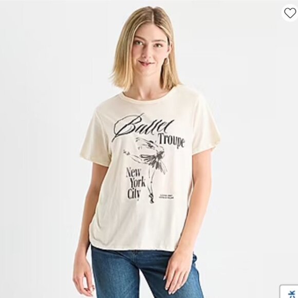 Ballet Troupe NYC Boyfriend Graphic Tee - Picture 5 of 12